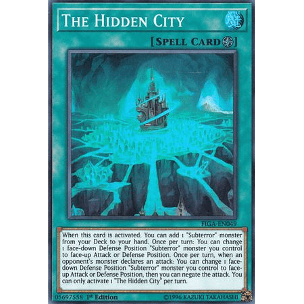 The Hidden City - FIGA-EN049 - Super Rare