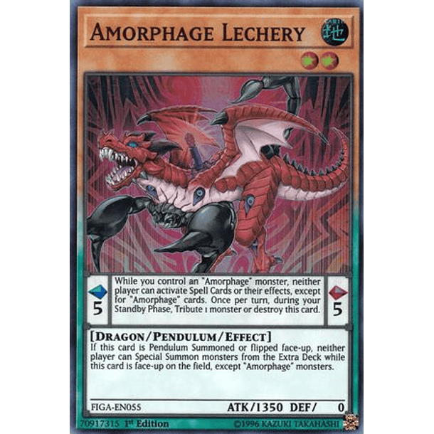 Amorphage Lechery - FIGA-EN055 - Super Rare