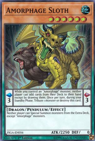 Amorphage Sloth - FIGA-EN056 - Super Rare 1