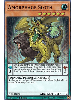 Amorphage Sloth - FIGA-EN056 - Super Rare
