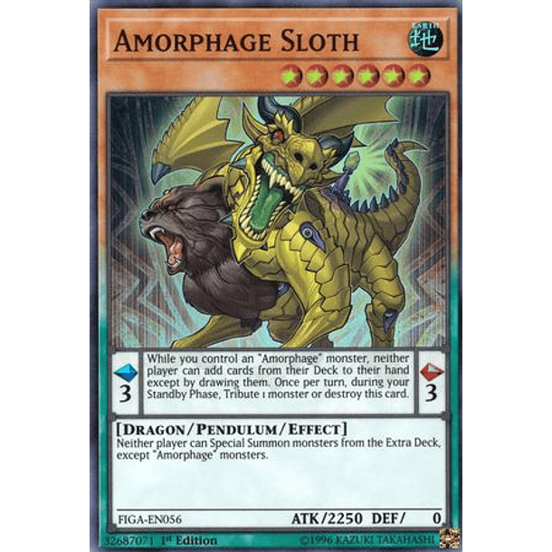 Amorphage Sloth - FIGA-EN056 - Super Rare