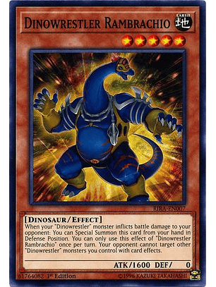 Dinowrestler Rambrachio - RIRA-EN007 - Common