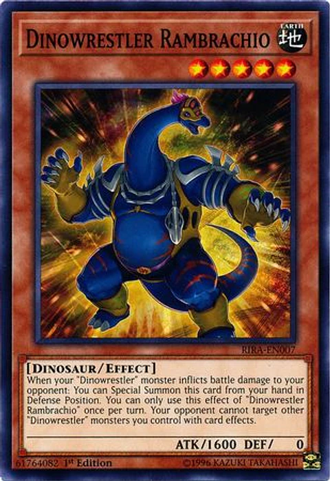 Dinowrestler Rambrachio - RIRA-EN007 - Common