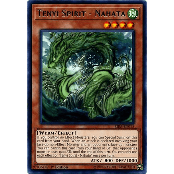 Tenyi Spirit - Nahata - RIRA-EN015 - Rare