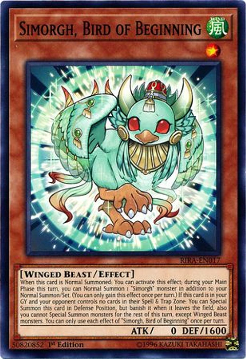 Simorgh, Bird of Beginning - RIRA-EN017 - Common
