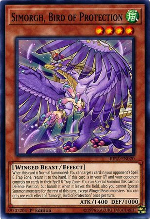 Simorgh, Bird of Protection - RIRA-EN020 - Common
