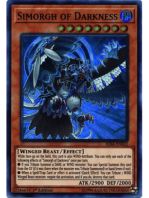 Simorgh of Darkness - RIRA-EN022 - Super Rare