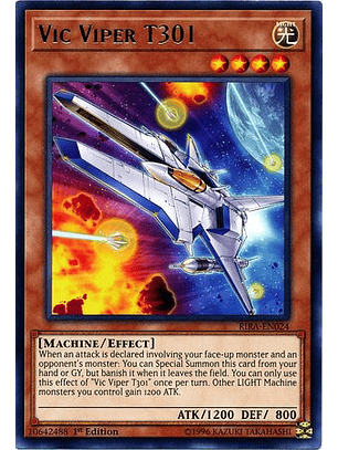Vic Viper T301 - RIRA-EN024 - Rare 
