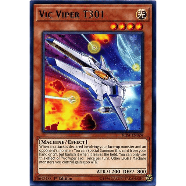 Vic Viper T301 - RIRA-EN024 - Rare 