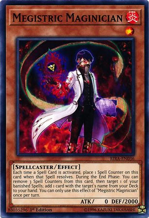 Megistric Maginician - RIRA-EN036 - Common