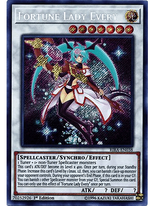 Fortune Lady Every - RIRA-EN038 - Secret Rare
