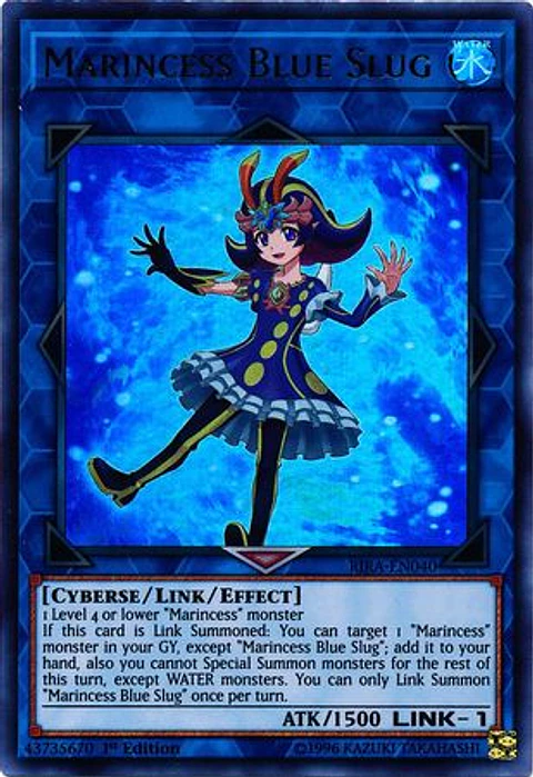 Marincess Blue Slug - RIRA-EN040 - Ultra Rare
