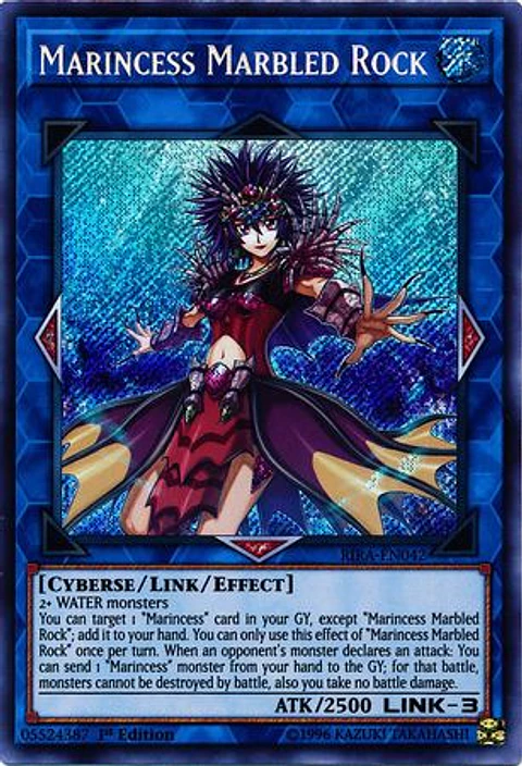 Marincess Marbled Rock - RIRA-EN042 - Secret Rare 