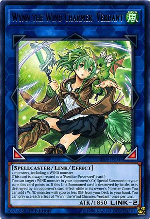 Wynn the Wind Charmer, Verdant - RIRA-EN046 - Rare