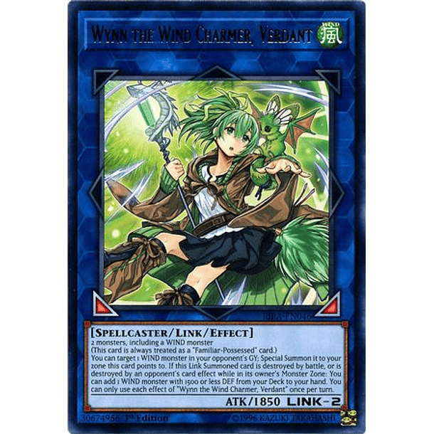 Wynn the Wind Charmer, Verdant - RIRA-EN046 - Rare