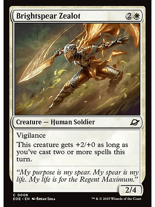 Brightspear Zealot - EOE - Common 