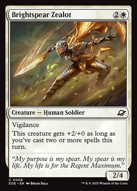 Brightspear Zealot - EOE - Common 