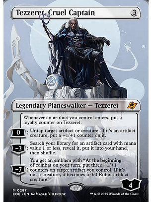 Tezzeret, Cruel Captain - EOE - M 