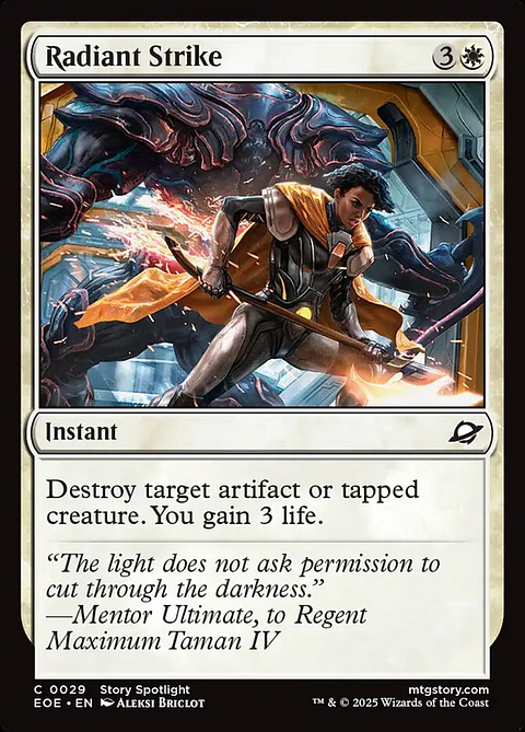 Radiant Strike - EOE - Common 