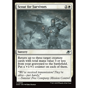 Scout for Survivors - EOE - Uncommon 
