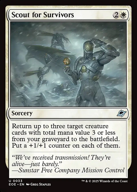 Scout for Survivors - EOE - Uncommon 