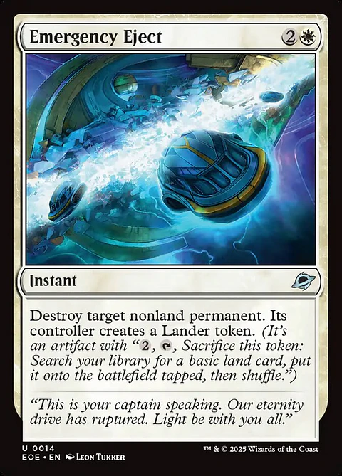 Emergency Eject - EOE - Uncommon 