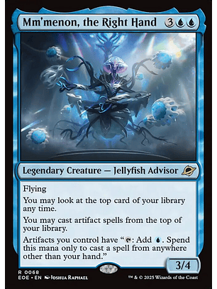 Mm'menon, the Right Hand - EOE - Rare 