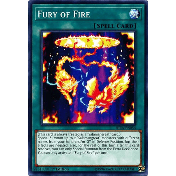 Fury of Fire - RIRA-EN054 - Common