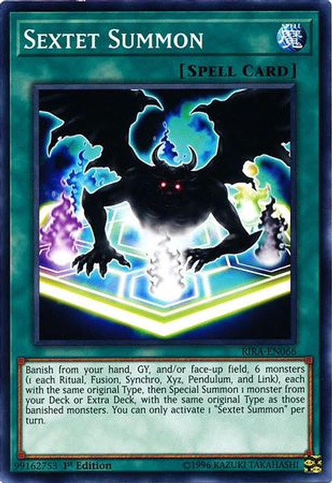 Sextet Summon - RIRA-EN066 - Common 