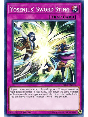 Yosenjus' Sword Sting - RIRA-EN071 - Common