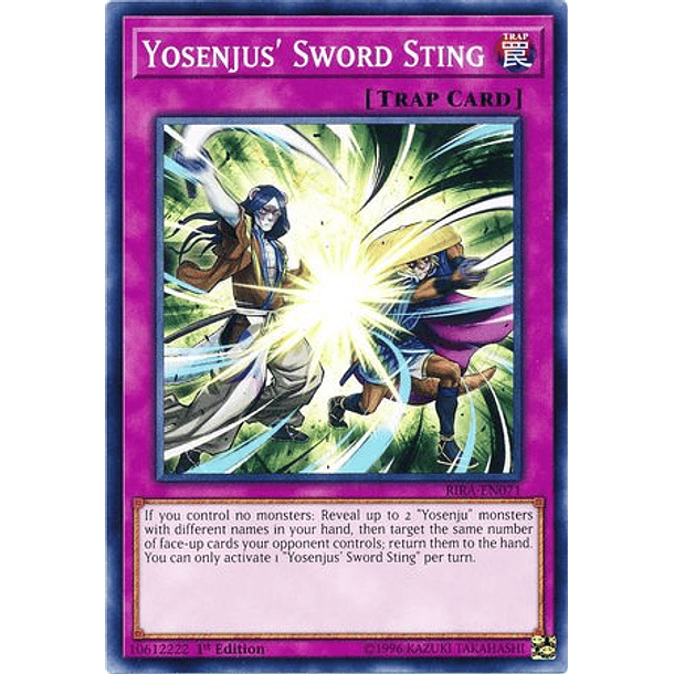 Yosenjus' Sword Sting - RIRA-EN071 - Common