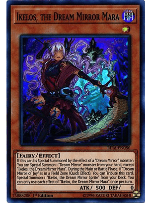 Ikelos, the Dream Mirror Mara - RIRA-EN086 - Super Rare