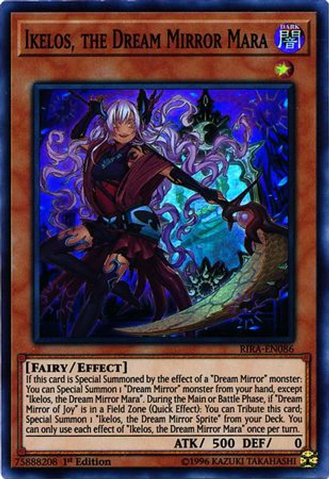 Ikelos, the Dream Mirror Mara - RIRA-EN086 - Super Rare