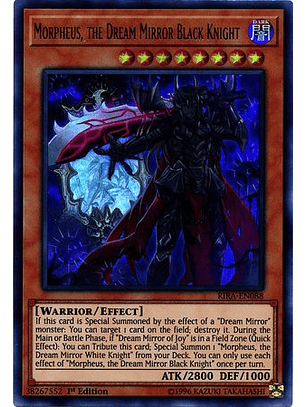 Morpheus, the Dream Mirror Black Knight - RIRA-EN088 - Ultra Rare
