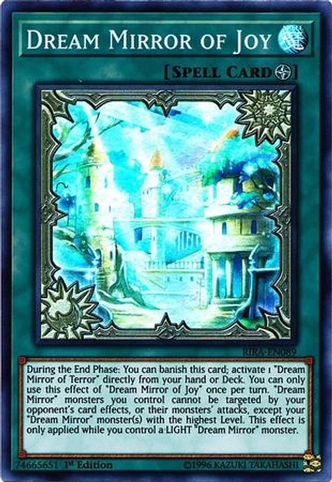 Dream Mirror of Joy - RIRA-EN089 - Super Rare 