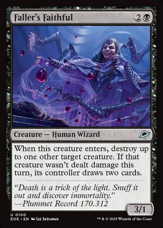 Faller's Faithful - EOE - Uncommon  1