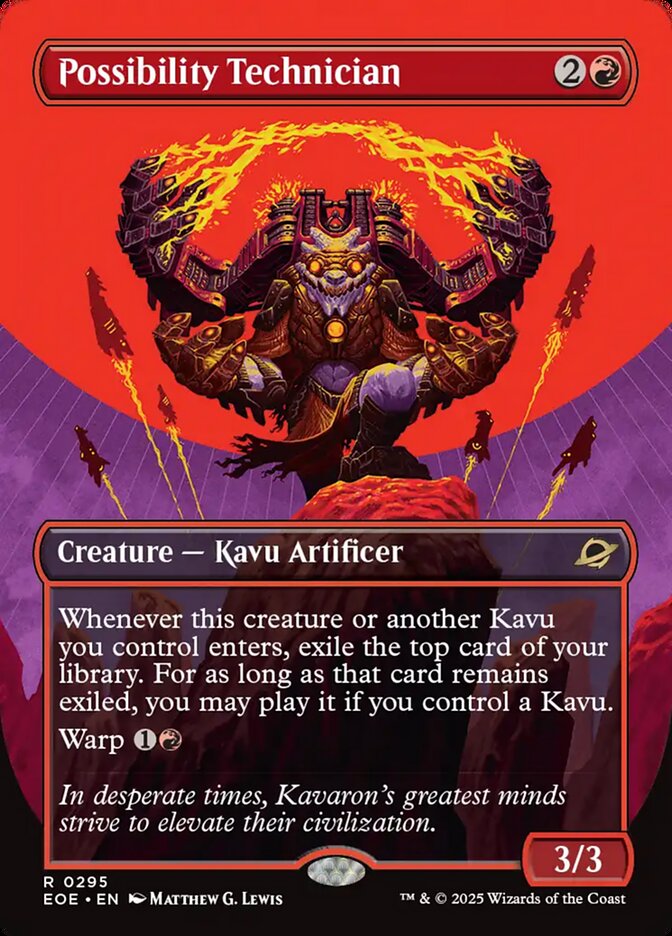 Possibility Technician - EOE - Rare  2