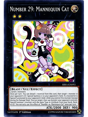 Number 29: Mannequin Cat - RIRA-EN093 - Common