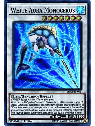 White Aura Monoceros - RIRA-EN095 - Super Rare