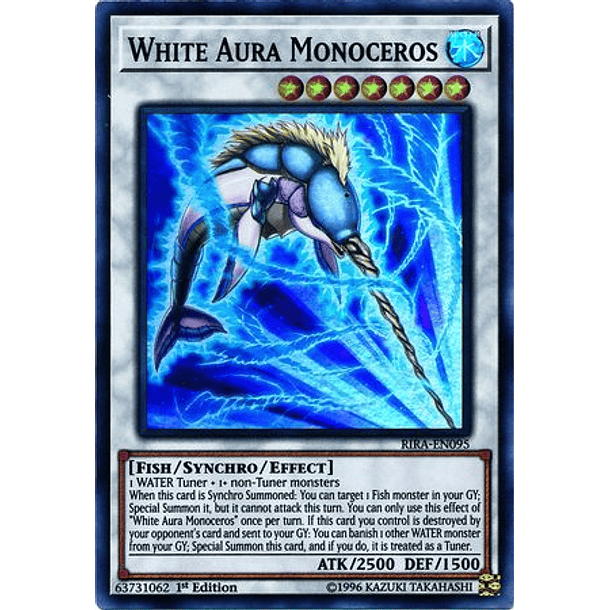 White Aura Monoceros - RIRA-EN095 - Super Rare