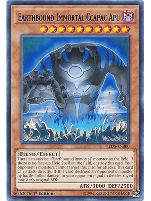 Earthbound Immortal Ccapac Apu - LED5-EN000 - Rare 