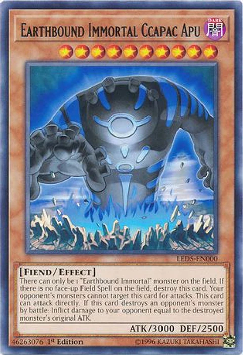 Earthbound Immortal Ccapac Apu - LED5-EN000 - Rare 