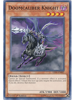 Doomcaliber Knight - LED5-EN007 - Common 
