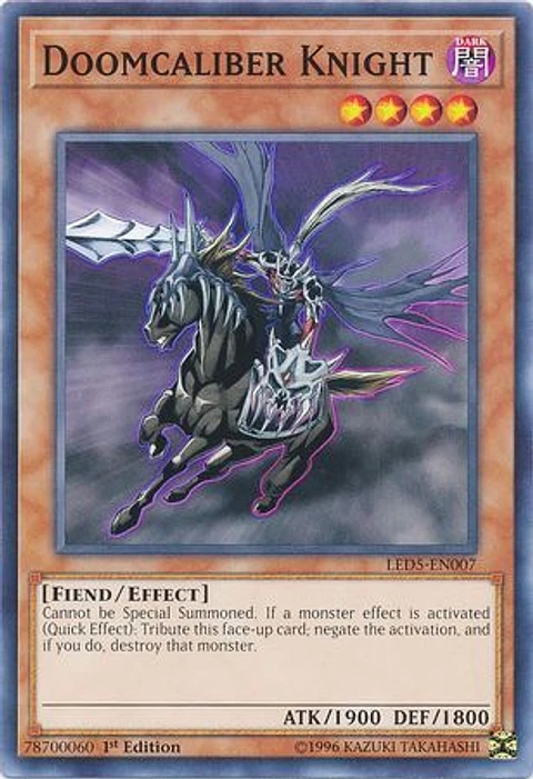 Doomcaliber Knight - LED5-EN007 - Common 