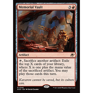 Memorial Vault - EOE - Rare 