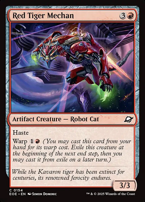Red Tiger Mechan - EOE - Common 