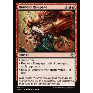 Ruinous Rampage - EOE - Uncommon 