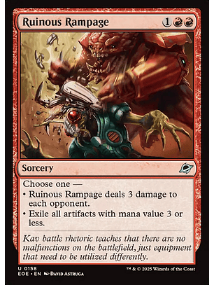 Ruinous Rampage - EOE - Uncommon 