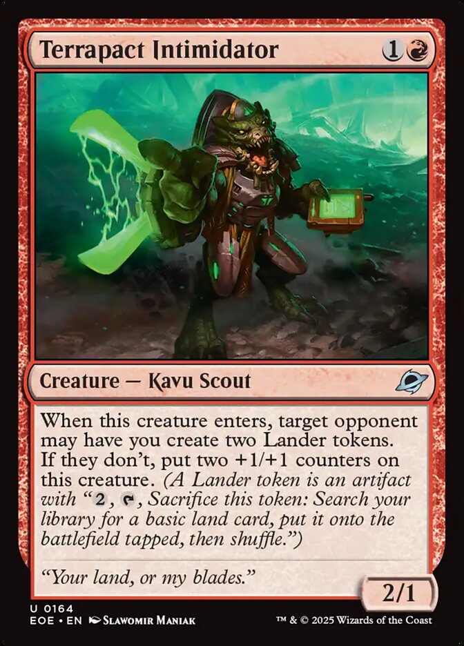 Terrapact Intimidator - EOE - Uncommon  1