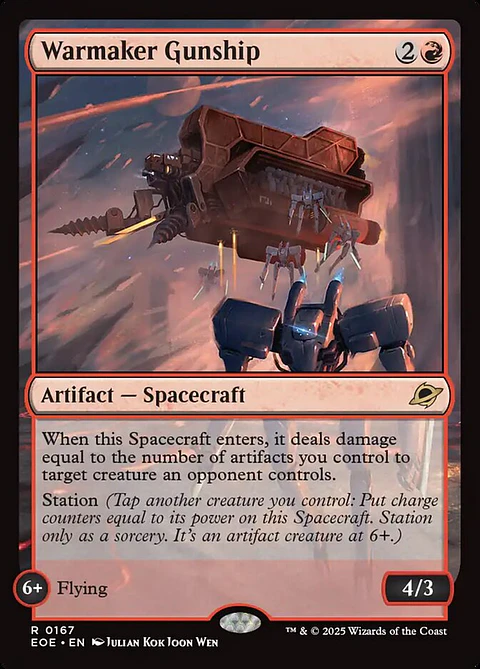 Warmaker Gunship - EOE - Rare
